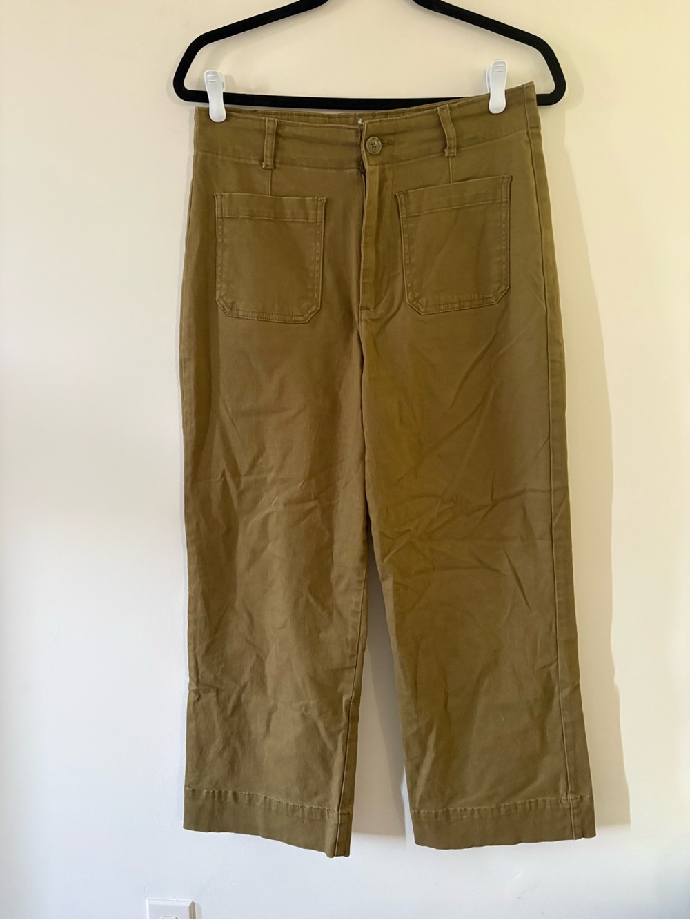 bagatelle Olive/Tan Straight-Leg Chinos
